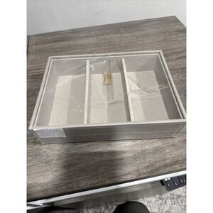 Stackers Classic Deep 3 Section Jewelry Box
